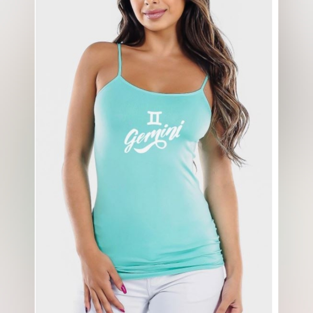 NEW! Gemini Aqua Tank Top